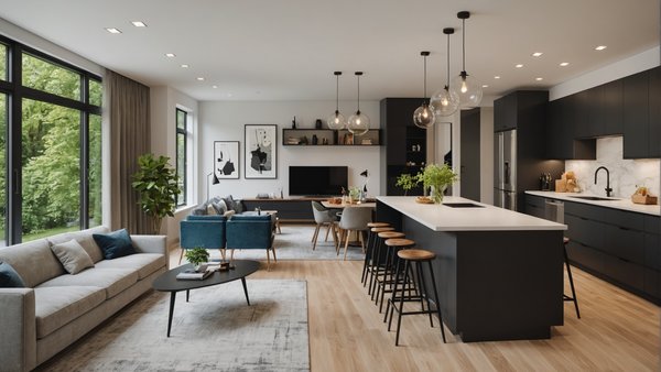Idées de rénovation maison pour un intérieur moderne et fonctionnel